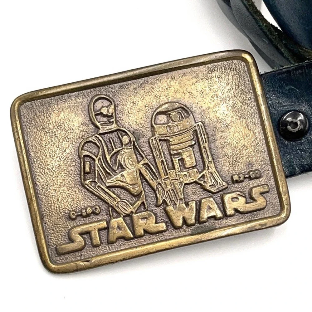 STAR WARS metal belt buckle kids size 30